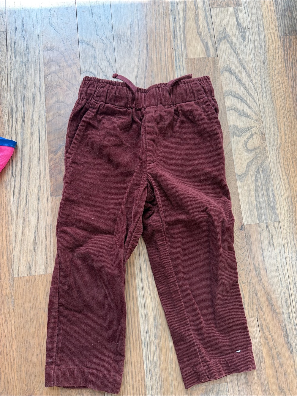 Rylee + Cru Kids Corduroy Pull-On Pants - Maroon